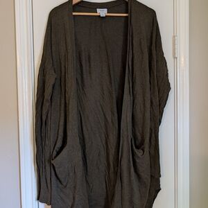 Old Navy Dark Olive Cardigan
